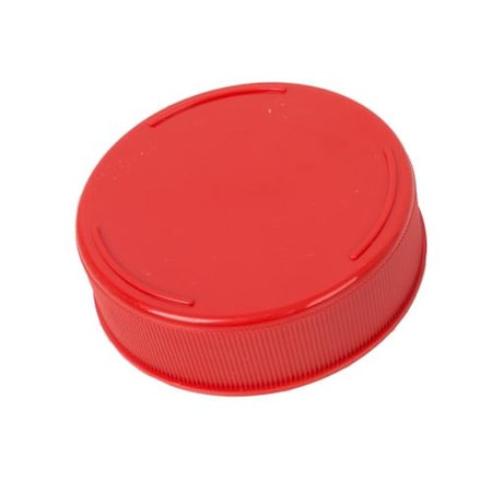 Tablecraft 63 mm Red Invertatop Squeeze Bottle Cap 63FCAPR